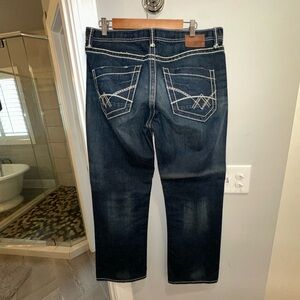 BKE Dark Blue Relaxed Men's Jeans